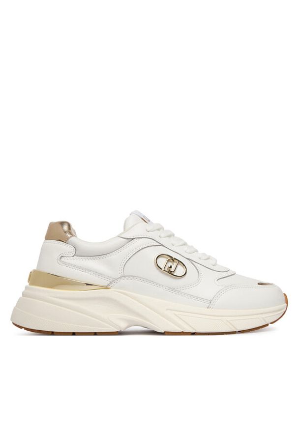 Liu Jo Sneakersy BA6045 P0102 Biały. Kolor: biały. Materiał: skóra