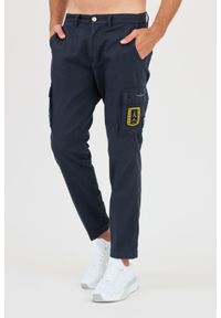 Aeronautica Militare - AERONAUTICA MILLITARE Granatowe bojówki TROUSERS. Kolor: niebieski #5