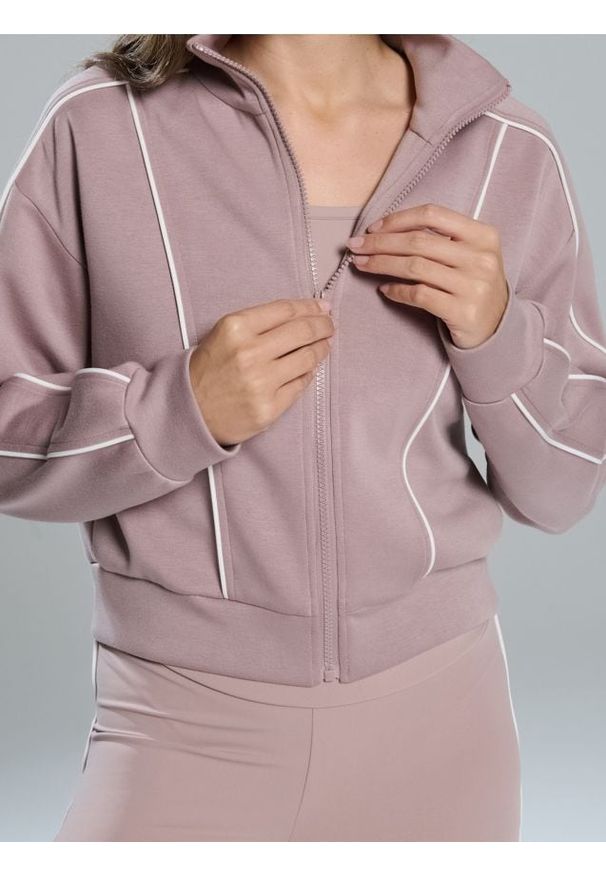 Sinsay - Bluza - różowy. Kolor: różowy