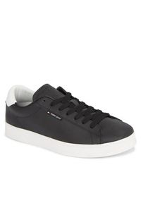 Tommy Jeans Sneakersy Tjm Leather Low Cupsole EM0EM01374 Czarny. Kolor: czarny. Materiał: skóra #4