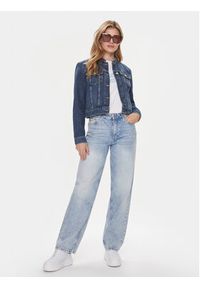 Guess Kurtka jeansowa Delya W4RN54 D4VIG Granatowy Regular Fit. Kolor: niebieski. Materiał: bawełna #3