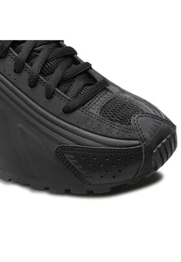 Nike Sneakersy Shox R4 AR3565 004 Czarny. Kolor: czarny. Materiał: materiał