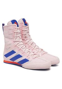 Adidas - adidas Buty bokserskie Box Hog 4 IH2733 Różowy. Kolor: różowy. Materiał: materiał