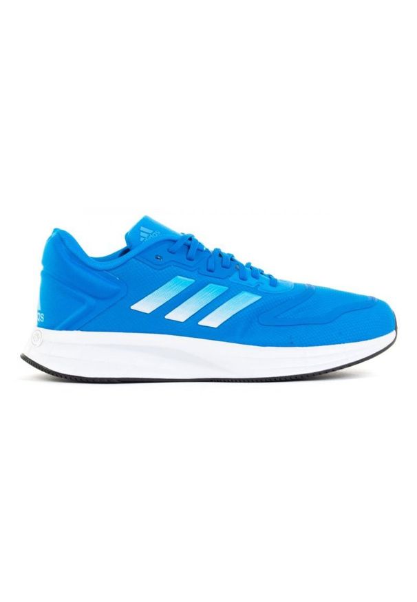 Adidas - Buty adidas Duramo 10 M GW8349 niebieskie. Kolor: niebieski. Materiał: materiał, syntetyk, guma. Szerokość cholewki: normalna