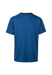 TRESPASS - Męska Koszulka Doyle DLX Marl. Kolor: niebieski. Sport: turystyka piesza #1
