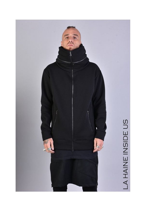 La Haine Inside Us Bluza "LM027" | A2308 3M LM027 | Mężczyzna | Czarny. Kolor: czarny. Materiał: bawełna