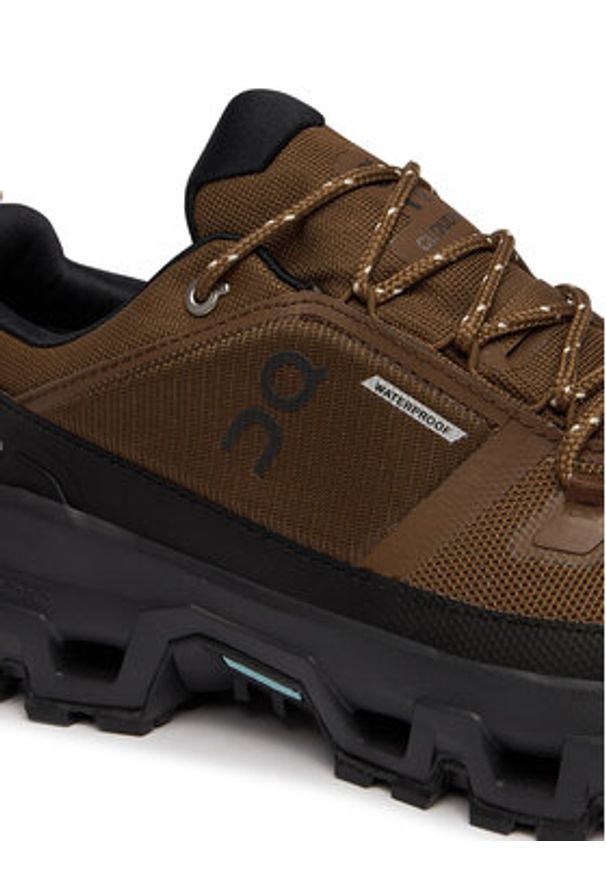 On Trekkingi Cloudrock Low Waterproof 3MF10254228 Brązowy. Kolor: brązowy. Materiał: materiał. Sport: turystyka piesza