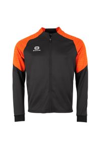 STANNO - Dziecięca bluza dresowa zapinana na zamek Stanno Bolt. Kolor: czarny, pomarańczowy, wielokolorowy. Materiał: dresówka. Sport: fitness