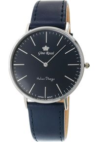 Zegarek Gino Rossi męski Blend Slim czarny (11014A-6F1). Kolor: czarny #1