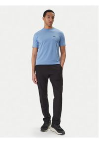 BOSS T-Shirt 50506373 Błękitny Regular Fit. Kolor: niebieski. Materiał: bawełna #3
