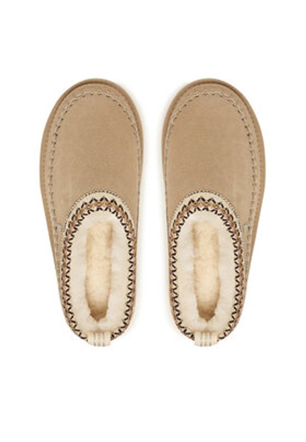 EMU Australia Śniegowce Sharky Adventure Scuff W13239 Beżowy. Kolor: beżowy. Materiał: skóra