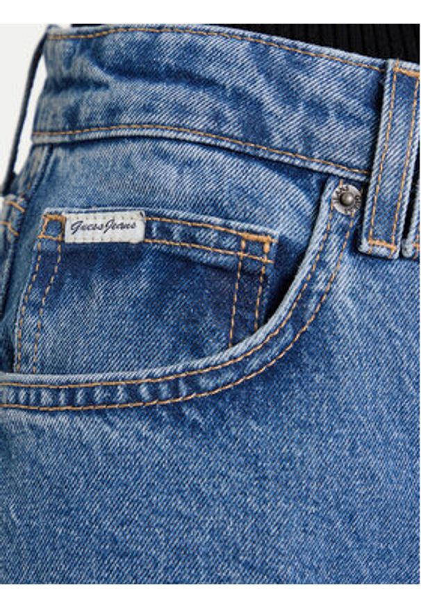 Guess Jeansy W5BA2X D5M47 Niebieski Loose Fit. Kolor: niebieski