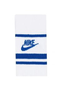 Nike - Skarpety Unisex Dla Dorosłych Sportswear Essential DriFIT Everyday Crew (zestaw. Kolor: niebieski, wielokolorowy, biały. Sport: turystyka piesza