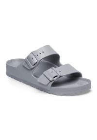 Klapki damskie Birkenstock Arizona Essentials EVA Stone Coin. Kolor: szary