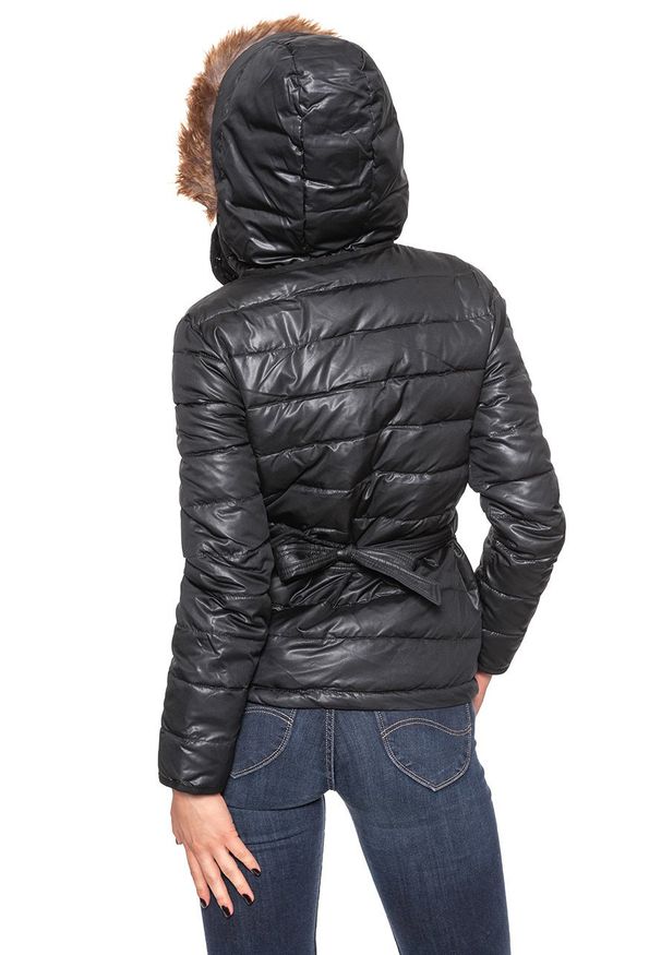 Lee - DAMSKA KURTKA ZIMOWA LEE PUFFER JACKET BLACK L56TWS01. Sezon: zima