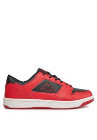 Kappa Sneakersy Logo Bernal 361G13W Czarny. Kolor: czarny. Materiał: skóra