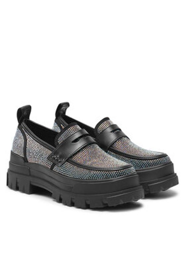 Buffalo Loafersy Aspha Loafer 1624064 Czarny. Kolor: czarny. Materiał: skóra