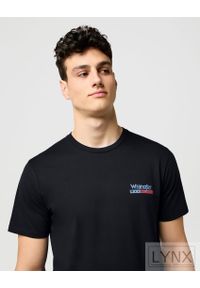 Wrangler - MESKA KOSZULKA WRANGLER SMALL AMERICANA TEE BLACK 112371411 #3