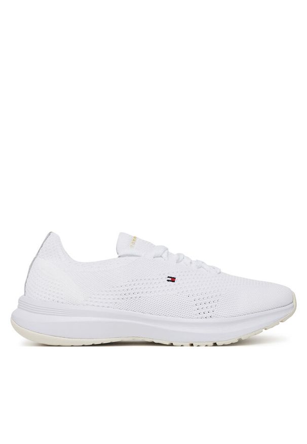 TOMMY HILFIGER - Sneakersy Tommy Hilfiger. Kolor: biały
