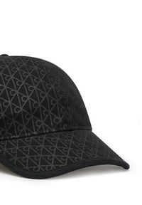 Calvin Klein Czapka z daszkiem Emblem Print W Leather Patch Cap LV04D5029G Czarny. Kolor: czarny. Materiał: bawełna. Wzór: nadruk #2