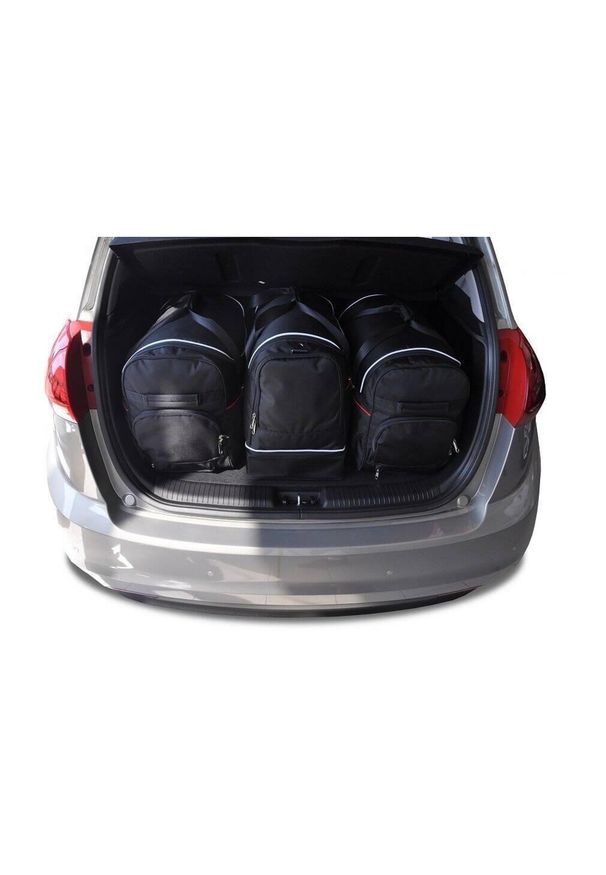 KJUST - Torby Do Bagażnika Kia Venga 2009-2019 3Szt Kjust. Kolor: czarny. Styl: sportowy
