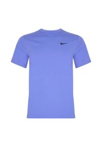 Koszulka męska Nike Dri-Fit UV Hyverse. Kolor: niebieski. Technologia: Dri-Fit (Nike)