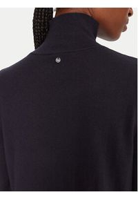 BOSS Golf C_Faghettini 50551356 Granatowy Regular Fit. Typ kołnierza: golf. Kolor: niebieski. Materiał: wełna, bawełna #3