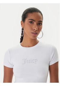 Juicy Couture T-Shirt Esme JCWCT225323 Biały Slim Fit. Kolor: biały #4