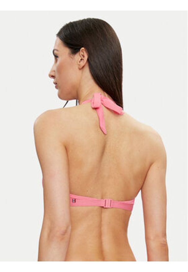 TOMMY HILFIGER - Tommy Hilfiger Góra od bikini UW0UW05257 Różowy. Kolor: różowy. Materiał: syntetyk