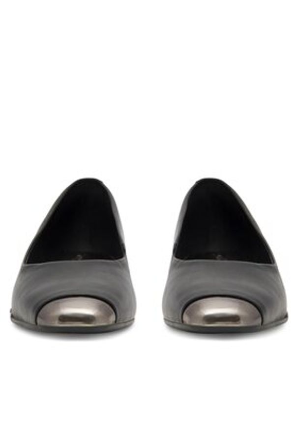 Sergio Bardi Baleriny RST-D1063-02SB Czarny. Kolor: czarny. Materiał: skóra