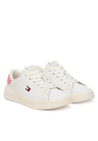 Tommy Jeans Sneakersy Tjw Script Cupsole EN0EN02960 Biały. Kolor: biały. Materiał: skóra #2