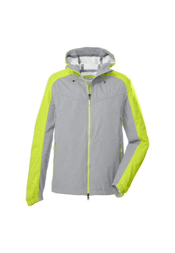Kurtka męska Killtec KOS 38 MN JCKT. Kolor: szary. Materiał: softshell. Sport: turystyka piesza