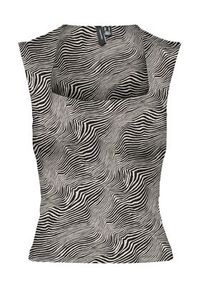 Vero Moda Top Million 10312751 Beżowy Slim Fit. Kolor: beżowy. Materiał: syntetyk #6
