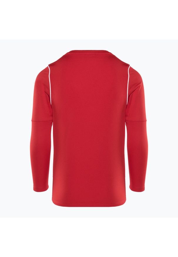 Bluza piłkarska dziecięca Nike Dri-FIT Park 20 Crew. Kolor: czerwony. Technologia: Dri-Fit (Nike). Sport: piłka nożna