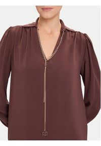 Rinascimento Bluzka CFC0125721003 Brązowy Regular Fit. Kolor: brązowy. Materiał: syntetyk #3