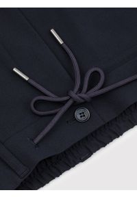 Pako Lorente - PAKO LORENTE – Granatowe spodnie męskie. Kolor: niebieski. Materiał: poliester, elastan, wiskoza. Wzór: gładki. Sezon: zima, jesień. Styl: klasyczny #5