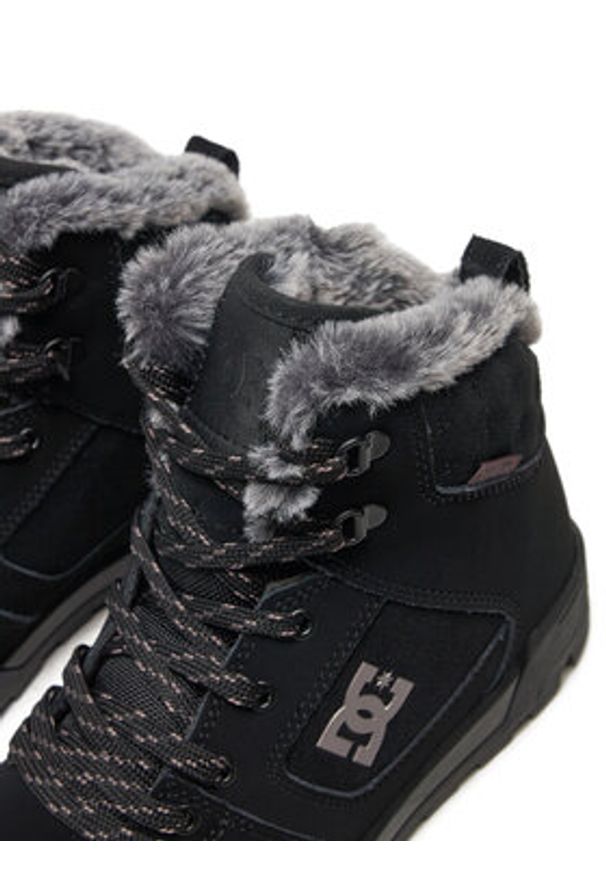 DC Shoes Trzewiki Manteca 4 ADJB100012-BK2 Czarny. Kolor: czarny. Materiał: skóra