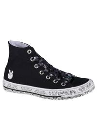Buty do chodzenia damskie, Converse X Miley Cyrus Chuck Taylor Hi All Star. Kolor: czarny. Model: Converse All Star. Sport: turystyka piesza