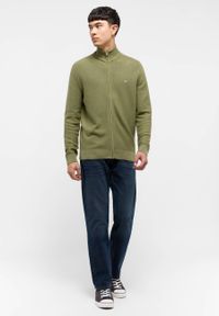 Mustang Style Escondido Oil Green 1015476 6273 MĘSKI SWETER #2
