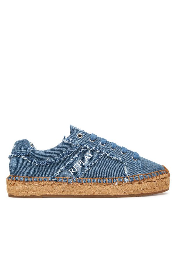 Replay - Espadryle REPLAY. Kolor: niebieski