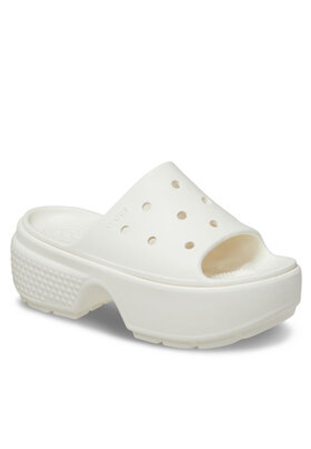 Crocs Klapki Stomp Slide 209347 Beżowy. Kolor: beżowy