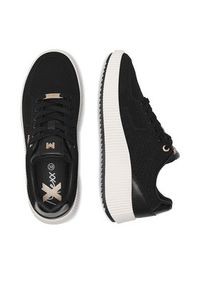 MEXX Sneakersy MIRL1011341W-01 Czarny. Kolor: czarny. Materiał: materiał