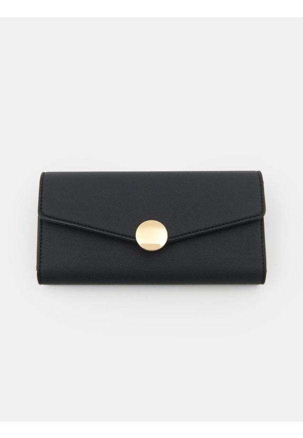 Sinsay - Portfel - czarny. Kolor: czarny