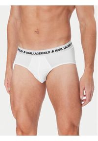 Karl Lagerfeld - KARL LAGERFELD Komplet slipów A1M47152 Biały. Kolor: biały. Materiał: bawełna #5