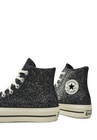 Converse Trampki Chuck Taylor All Star Lift Platform Glitter A09551C 401 Czarny. Kolor: czarny. Materiał: materiał. Obcas: na platformie #3