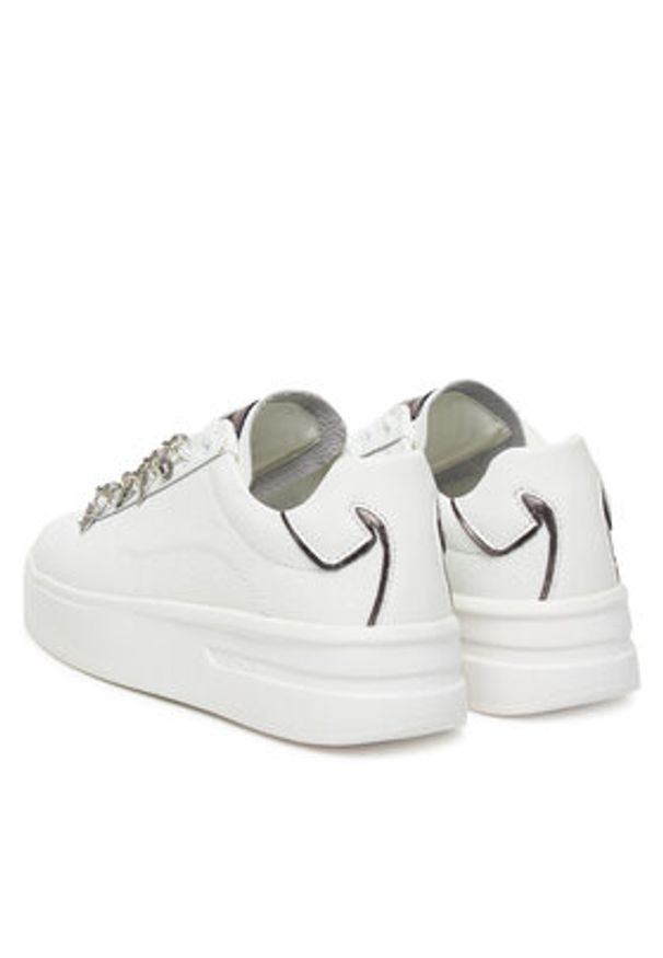 Replay - REPLAY Sneakersy GWZ4N .000.C0025L Biały. Kolor: biały. Materiał: skóra