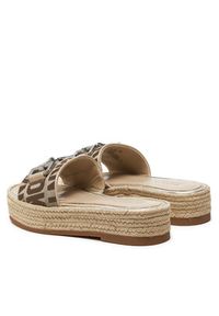 DKNY Espadryle K1483276 Brązowy. Kolor: brązowy. Materiał: materiał