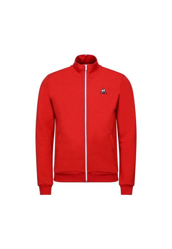 Le Coq Sportif - LE COQ SPORTIF ESSENTIELS FULL ZIP > 1922091. Materiał: bawełna, poliester. Wzór: aplikacja. Styl: klasyczny