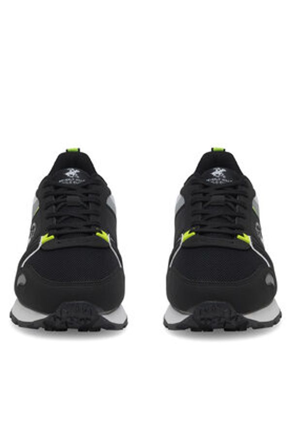Beverly Hills Polo Club Sneakersy V5-6140 Czarny. Kolor: czarny. Materiał: materiał