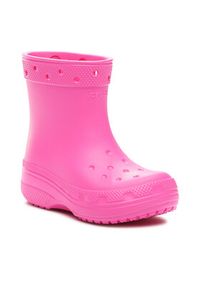 Crocs Kalosze Crocs Classic Boot Kids 208544 Różowy. Kolor: różowy #2